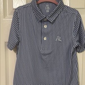 Rhoback Kids “Don’t Mess with Texas” print Polo